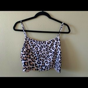 Victoria’s Secret Leopard Crop